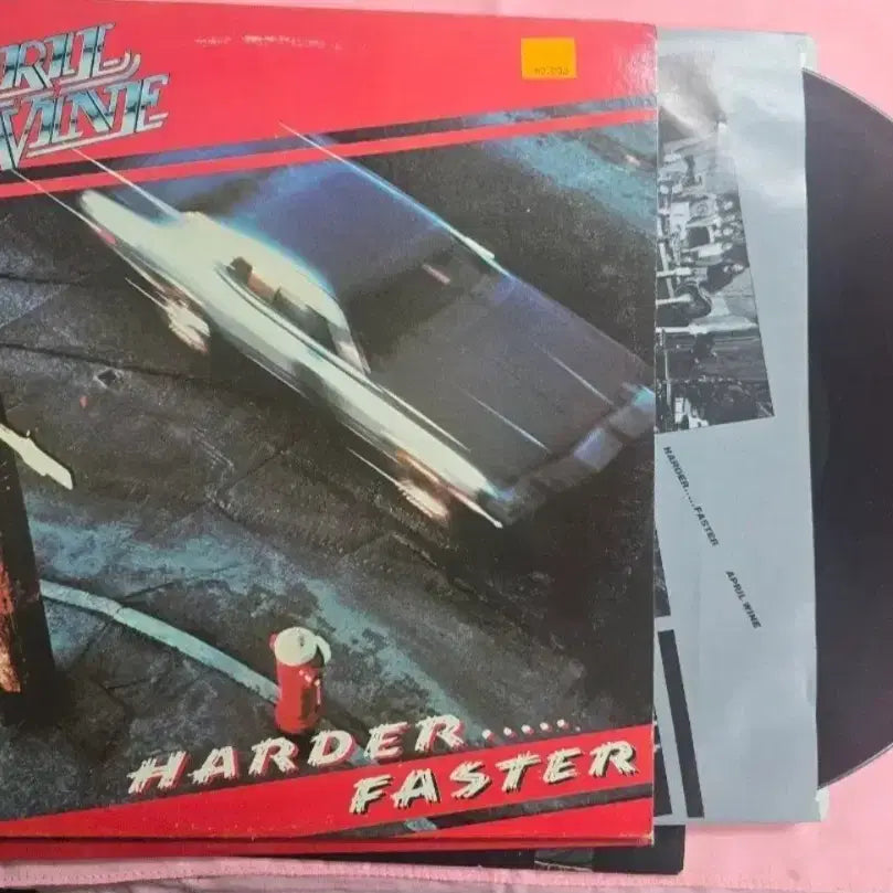 [SOLD OUT] April Wine 에이프릴 와인_Harder..Faster_LP USA