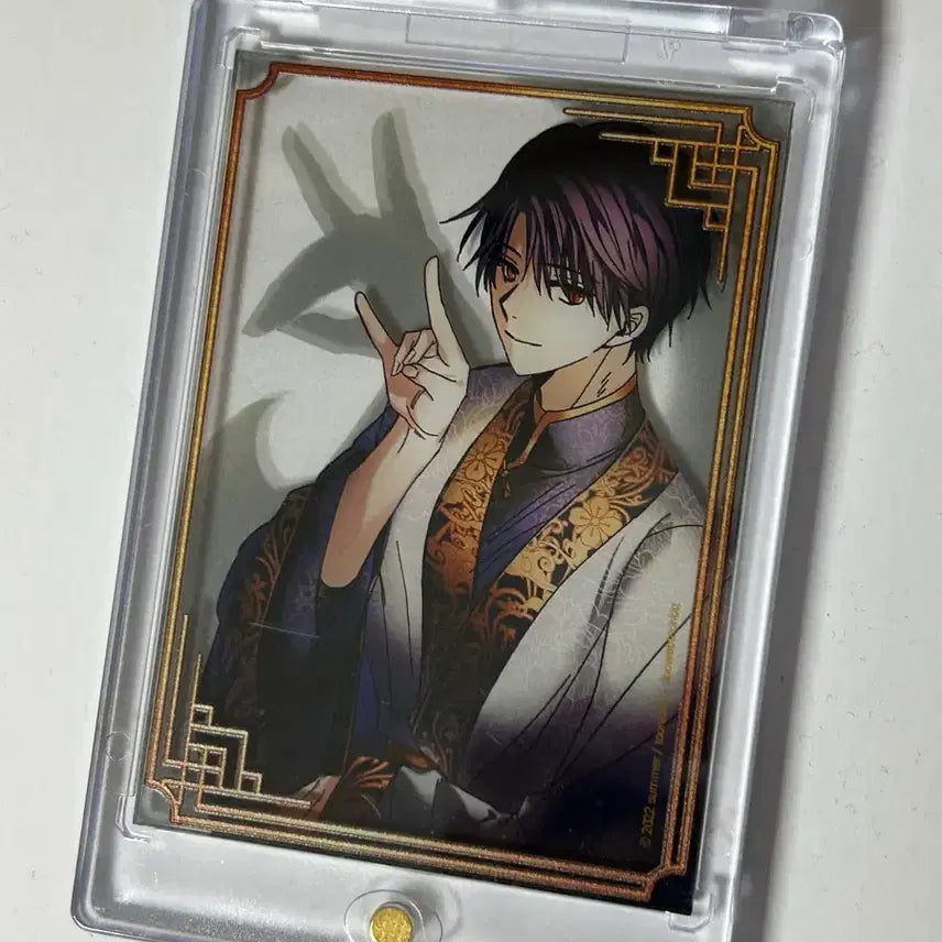 [BUNJANG] Yongibeenarae Yongguk Jin Suyeon Acrylic Card Case Tunique Cafe Frame Deck / 용이비를내리는나라 용비국 진수련 아크릴카드 케이스 투니크카페 프레임덱
