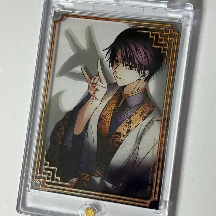 [BUNJANG] Yongibeenarae Yongguk Jin Suyeon Acrylic Card Case Tunique Cafe Frame Deck / 용이비를내리는나라 용비국 진수련 아크릴카드 케이스 투니크카페 프레임덱