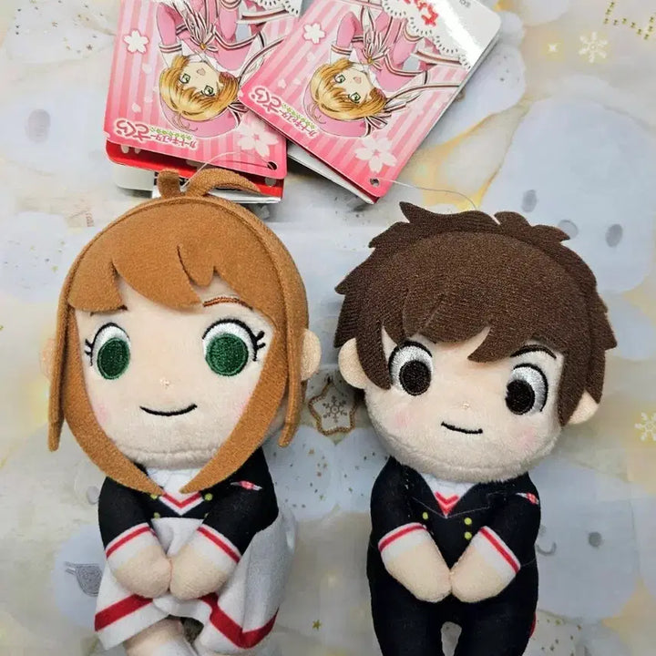 [BUNJANG] Cardcaptor Sakura Chokokku-san (Sakura + Syaoran) Plush Set / 카드캡터 체리 촛코리상 (체리+샤오랑)
