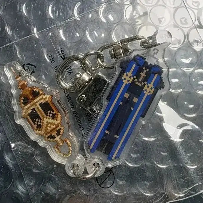 [BUNJANG] Eternal Return Pixel Yohan Keyring / 이터널리턴 비공굿 키링 픽셀 요한