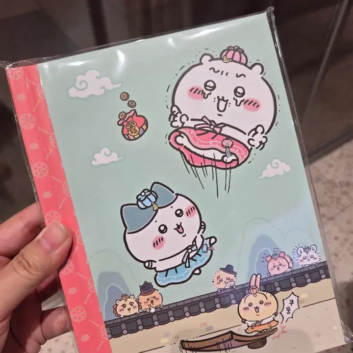 [BUNJANG] Chiikawa Hardcover Notebook / 반택포)한국한정 치이카와 하드커버 노트