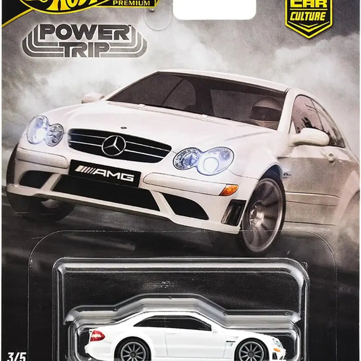 [BUNJANG] Hot Wheels Premium 1:64 Mercedes-Benz CLK 63 AMG Black Series (White) / 1:64 핫휠 프리미엄 메르세데스 벤츠 CLK 63 AMG 블랙시리즈