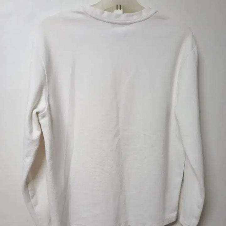 [BUNJANG] Lacoste Milano Round Long Sleeve T-Shirt White Size 100 / 라코스테 밀라노 라운드 긴팔티 100 @@