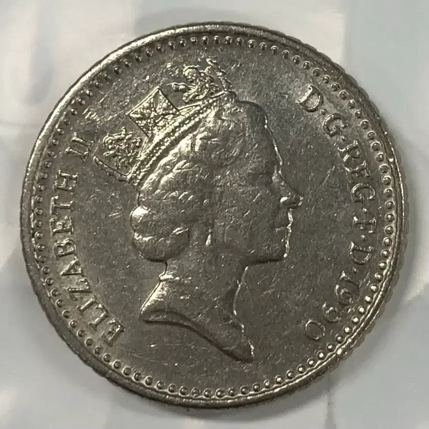 [SOLD OUT] 1990년 영국 5펜스 동전 D406