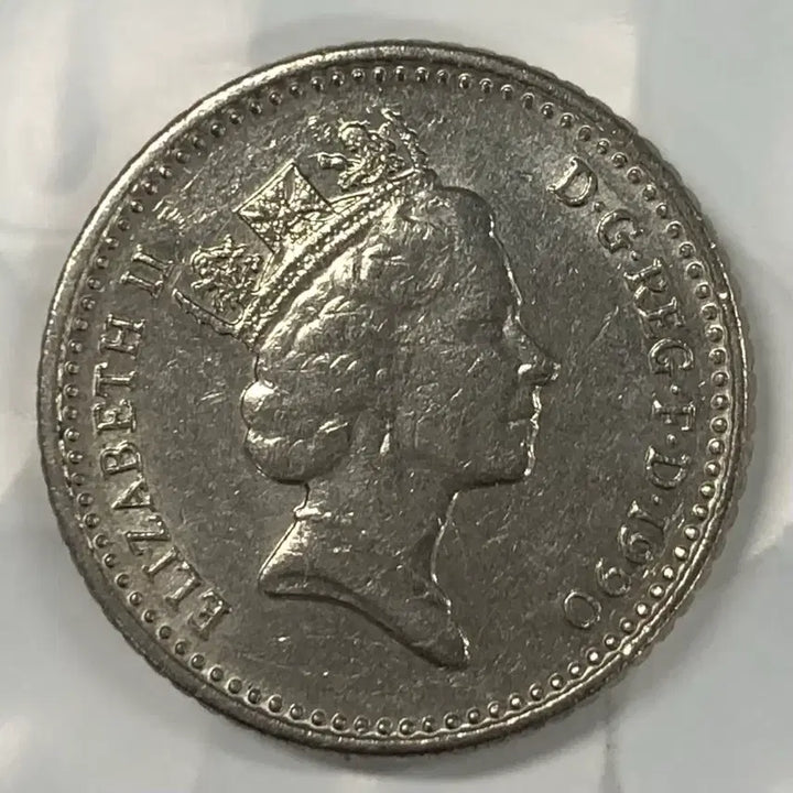 [SOLD OUT] 1990년 영국 5펜스 동전 D406