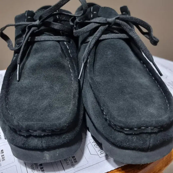 [BUNJANG] Clarks Wallabee GTX Black 270mm / 클락스 왈라비 GTX 블랙 43(270) 사이즈