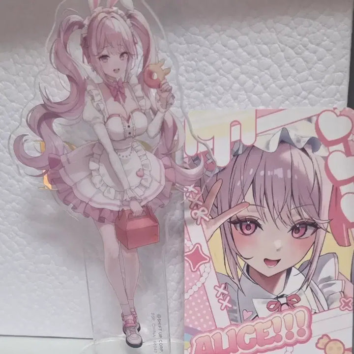 [BUNJANG] Niko Ichiban Kuji 4th Edition Acrylic Stand + Alice Photocard / 니케 아크릴스탠드+포토카드 앨리스