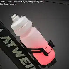 [BUNJANG] ATWEINA Bicycle Water Bottle Cage with Integrated Magnetic Warning Light / (새상품)자전거 물통 거치대 경고등 겸용 mtb 미니벨로 픽시
