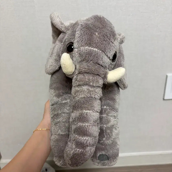 [BUNJANG] Blanccato Elephant &amp; Jellycat-style Rabbit Plush Set / 아기 애착인형 블랑가또 코끼리 젤리캣 토끼 인형 일괄