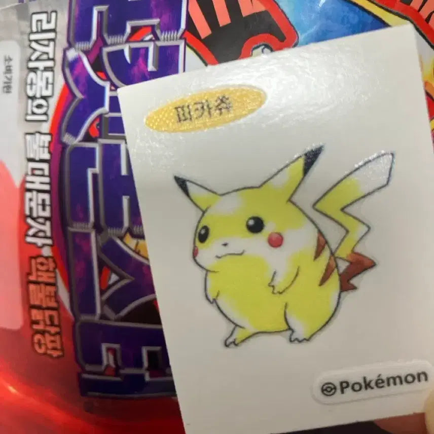 [SOLD OUT] 포켓몬 띠부씰 30주년 뚱카츄