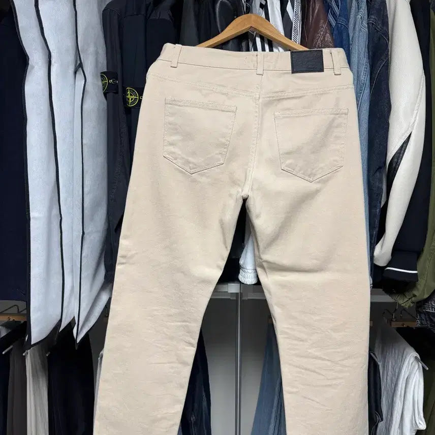 [SOLD OUT] 베이지 코튼 스트레이트진 팝니다.