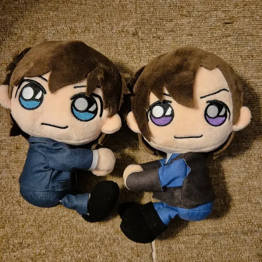 [BUNJANG] Detective Conan - Hagiwara, Matsuda Plush Set / 명탐정코난 하기와라 마츠다 쿳츠키 누이