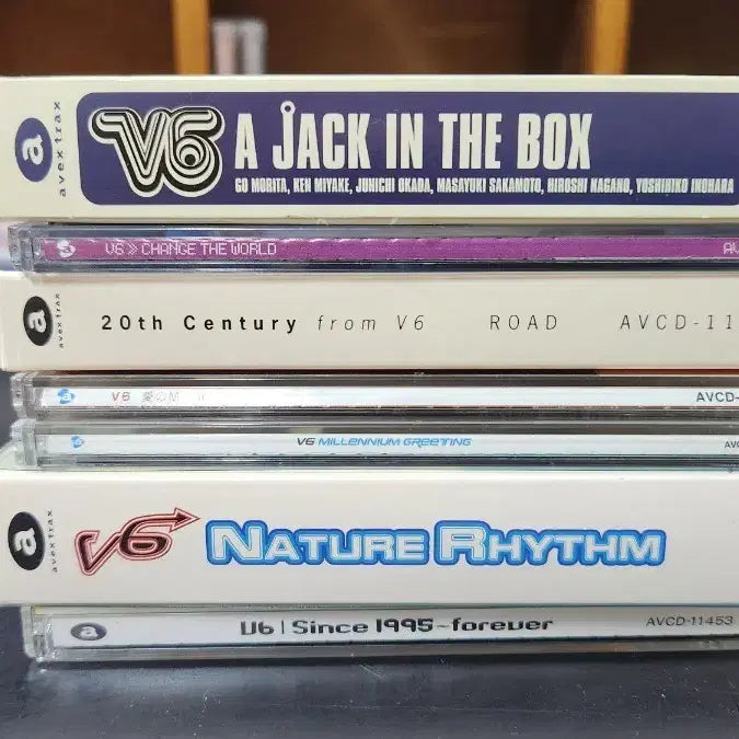 [SOLD OUT] 일본그룹 V6 CD 6종