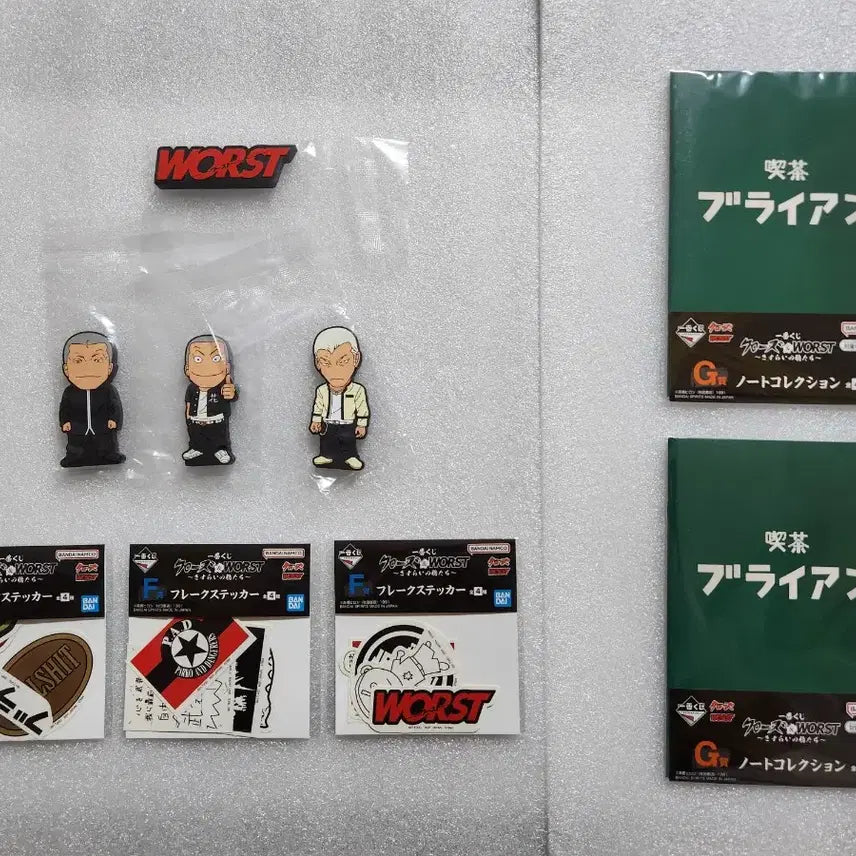 [BUNJANG] Ichiban Kuji Crows &amp; Worst Figure Prize C Hana, Last One Prize Guriko (Sealed) / 미개봉 제일복권 크로우즈 &amp; 워스트 C상 하나, 라스트원상 구리코