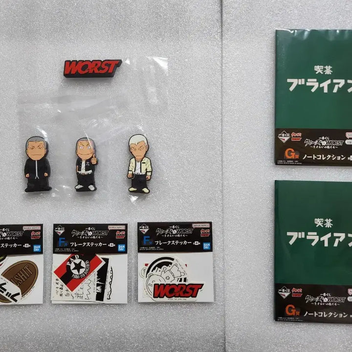 [BUNJANG] Ichiban Kuji Crows &amp; Worst Figure Prize C Hana, Last One Prize Guriko (Sealed) / 미개봉 제일복권 크로우즈 &amp; 워스트 C상 하나, 라스트원상 구리코