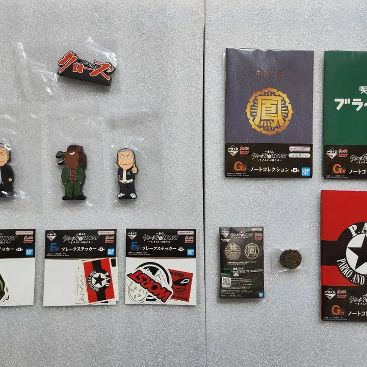 [BUNJANG] Ichiban Kuji Crows &amp; Worst Figure Prize C Hana, Last One Prize Guriko (Sealed) / 미개봉 제일복권 크로우즈 &amp; 워스트 C상 하나, 라스트원상 구리코