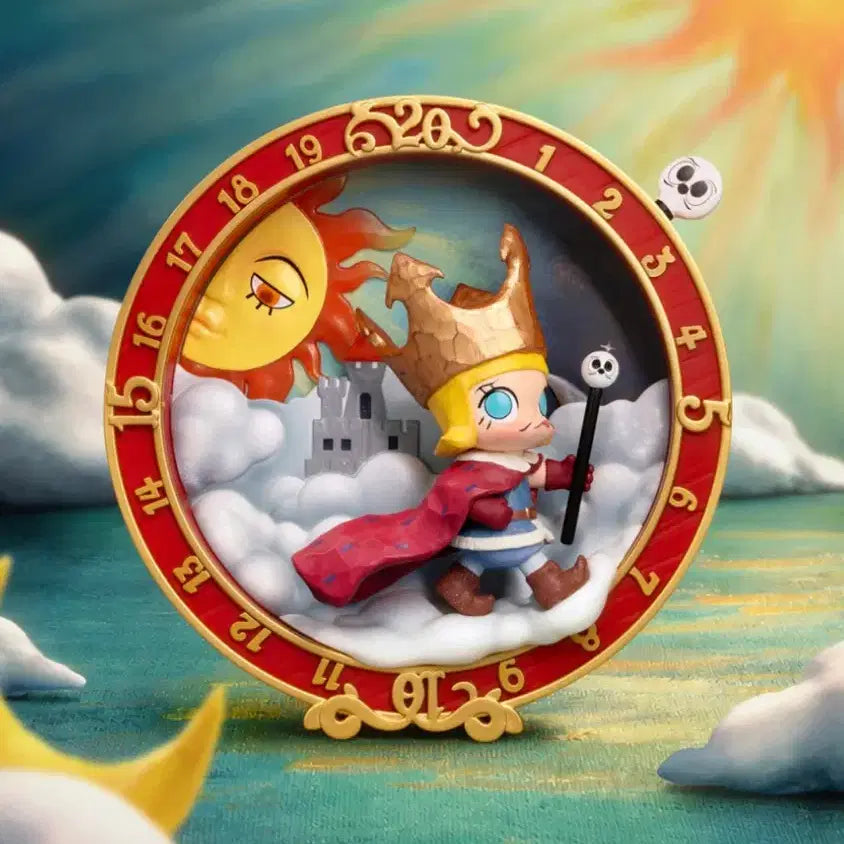 [BUNJANG] Pop Mart Molly Time Wheel 20th Anniversary Series Figure (New) / (새상품) 몰리 타임 휠 20주년 시리즈 피규어(원가판매)