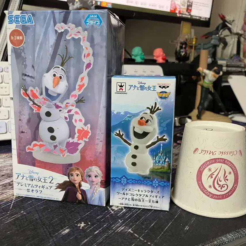 [BUNJANG] Disney Frozen Olaf Bundle Set World Collectable Figure / (일괄) 디즈니 겨울왕국 올라프 세가 월콜 월드콜렉터블 WCF 피규어