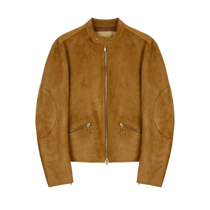 [BUNJANG] Matinkim Suede Bomber Jacket Camel / 마뗑킴) 스웨이드 봄버 자켓 카멜