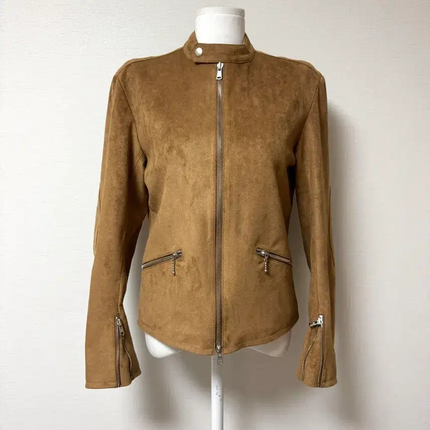 [BUNJANG] Matinkim Suede Bomber Jacket Camel / 마뗑킴) 스웨이드 봄버 자켓 카멜