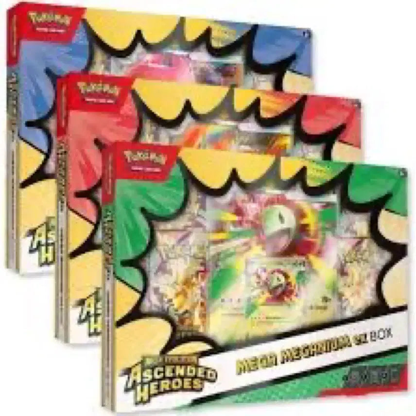 [BUNJANG] Ascended Heroes Mega Box North America Pokémon Cards / Ascended Heroes 메가 박스 북미 포켓몬카드