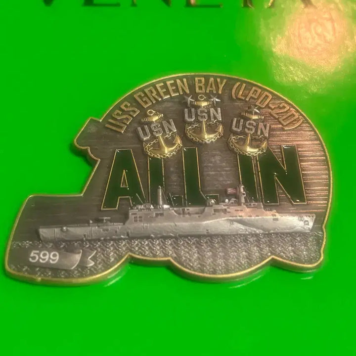 [BUNJANG] US Navy USS Green Bay Chief&