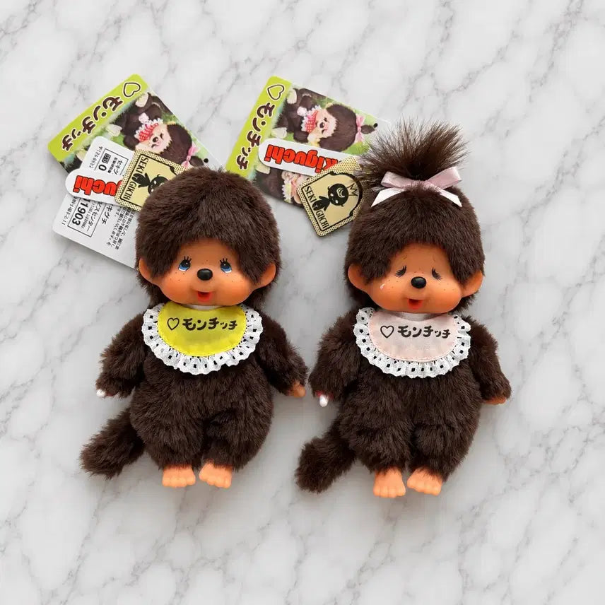 [BUNJANG] Limited Edition Exhibition Monchhichi Keychain Set (Crying/Boy) / 한정판 전시회몬치치 키링세트 (울보/남아)