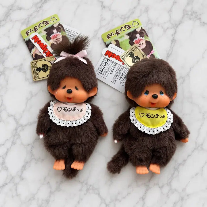[BUNJANG] Limited Edition Exhibition Monchhichi Keychain Set (Crying/Boy) / 한정판 전시회몬치치 키링세트 (울보/남아)