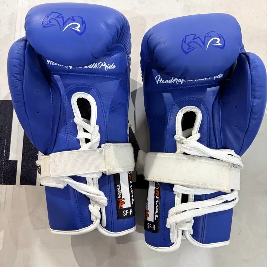 [BUNJANG] Rival RFX Guerrero 14oz Boxing Gloves SF-H (Blue) / (새상품)라이벌 rfx게레로 14온스 블루 복싱글러브 sf-h