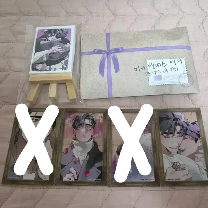 [BUNJANG] DTR Mini Canvas Frame &amp; Clear Photocard Set (Ash &amp; Lyle) / 디티알 dtr 미니 캔버스 액자 클리어 포카 랜덤 애쉬 라일 양도