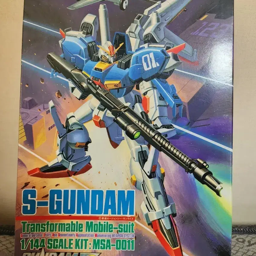 [BUNJANG] Bandai 1/144 Scale S Gundam Assembly Kit / 반다이 S건담 1/144 스케일 조립 키트