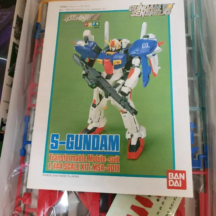 [BUNJANG] Bandai 1/144 Scale S Gundam Assembly Kit / 반다이 S건담 1/144 스케일 조립 키트