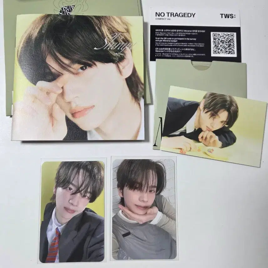 [BUNJANG] TWS No Tagedy Compact Album Rush Hush Shinyu / TWS 투어스 no tragedy 컴팩트 앨범 rush hush 신유