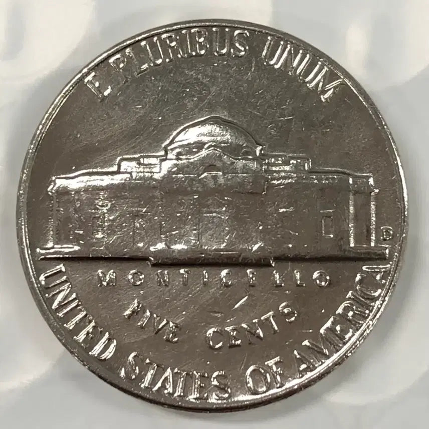 [BUNJANG] 1964 United States Jefferson Nickel (D Mint) / 1964년 미국 제퍼슨 5센트 동전 D410