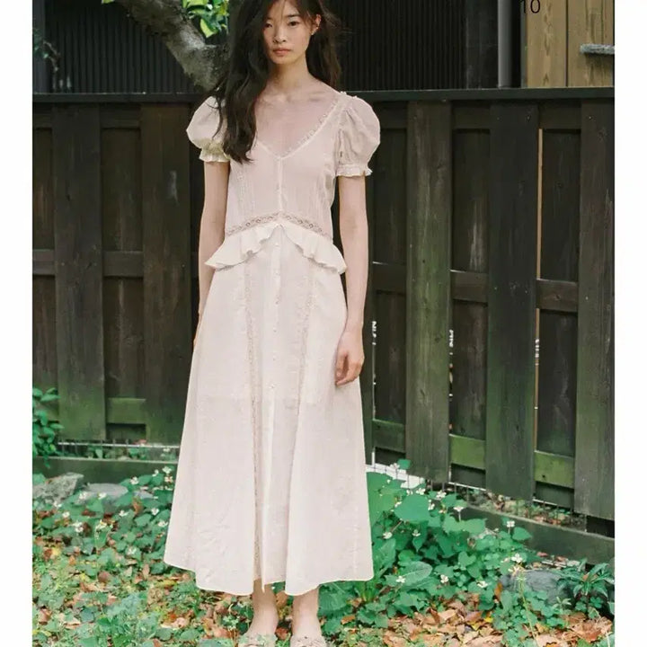 [BUNJANG] Plaetta Lucia Dress Cream S / 새상품) 플래따 134 루시아 드레스 크림 S