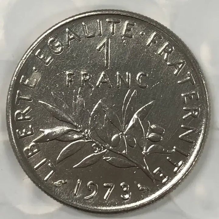 [BUNJANG] 1973 France 1 Franc Coin / 1973년 프랑스 1프랑 동전 D413