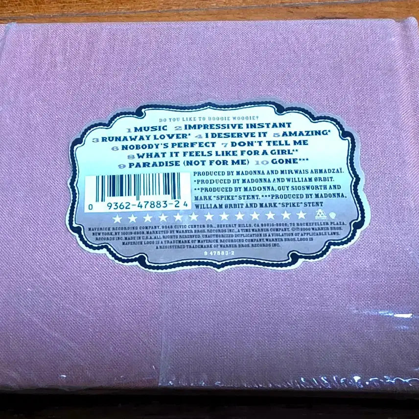 [BUNJANG] Madonna Special Limited Buckle Edition Music Album CD / 마돈나 스페셜 리미티드 버클 에디션 뮤직 앨범 CD Madonna