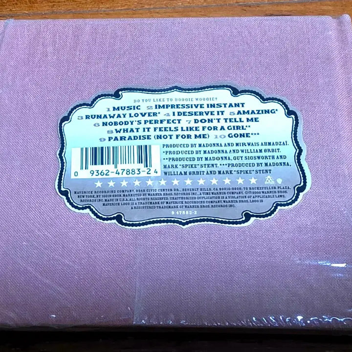 [BUNJANG] Madonna Special Limited Buckle Edition Music Album CD / 마돈나 스페셜 리미티드 버클 에디션 뮤직 앨범 CD Madonna