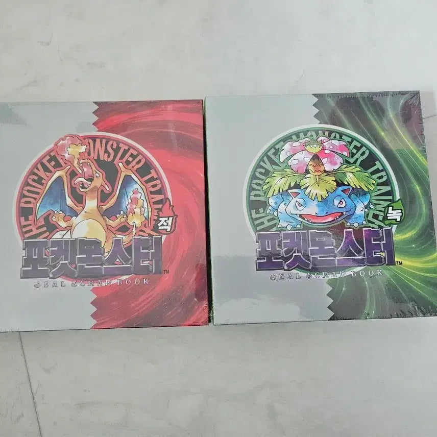 [SOLD OUT] 포켓몬 리자몽 이상해꽃 씰북 + 뮤 뮤츠 미개봉 4종 판매