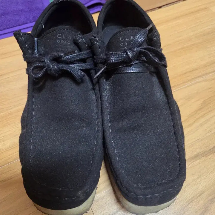 [BUNJANG] Clarks Wallabee Black Vegan Boots / 클락스 왈라비 블랙비건 265 (270)