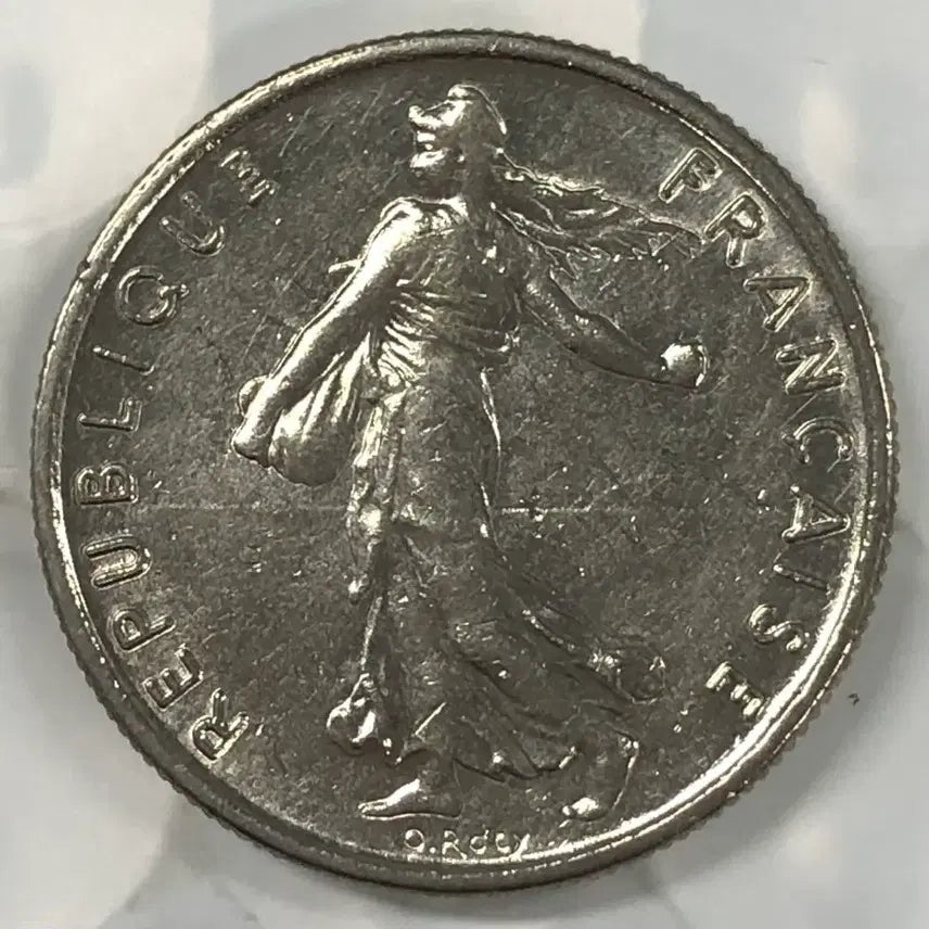 [SOLD OUT] 1968년 프랑스 하프프랑 동전 D419