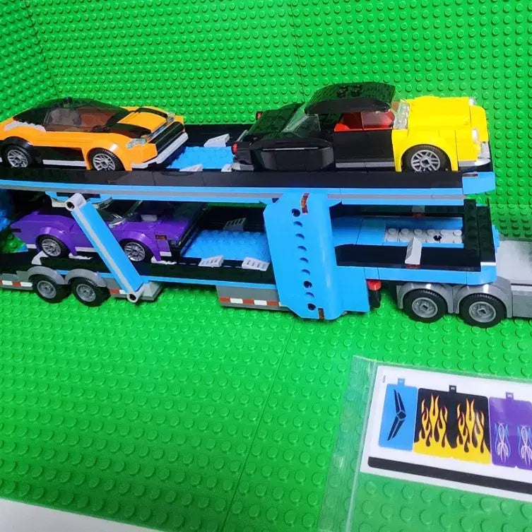 [BUNJANG] LEGO City 60408 Car Transporter Truck / 레고 시티 60408 자동차 운반트럭