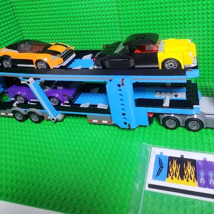 [BUNJANG] LEGO City 60408 Car Transporter Truck / 레고 시티 60408 자동차 운반트럭