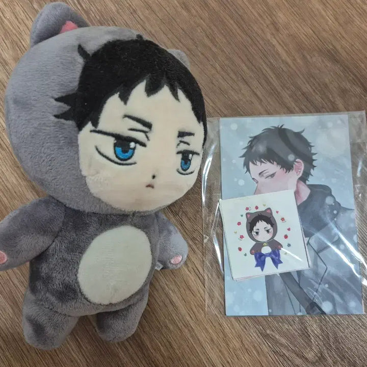 [BUNJANG] Haikyuu!! Akaashi Keiji Unofficial Plush Toy with Special Benefit / 하이큐 아카아시 비공굿 인형 특전포함