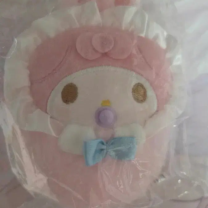 [BUNJANG] My Melody Plush Keychain / 마이멜로디 포대기 인형 키링