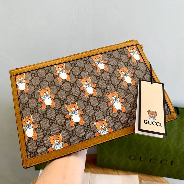 [BUNJANG] Gucci x Kai Collaboration Supreme Clutch Bag Limited Edition / 한정판[정품/풀구성] 구찌 x 카이 콜라보 클러치백 상태최상