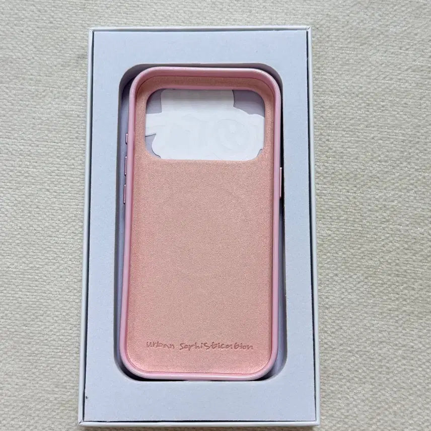 [BUNJANG] Urban Sophistication Skinny Case Pink Gloss for iPhone 17 Pro / 아이폰17프로 어반소피스티케이션 스키니케이스 핑크글로스