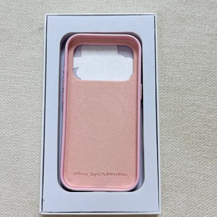 [BUNJANG] Urban Sophistication Skinny Case Pink Gloss for iPhone 17 Pro / 아이폰17프로 어반소피스티케이션 스키니케이스 핑크글로스
