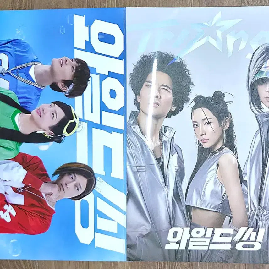 [SOLD OUT] [와일드씽] 광음 포스터+트라이앵글 2집 포스터 2주차 일괄